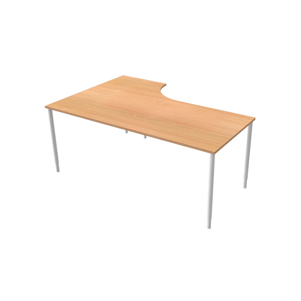 Frittstående bord - 1200x1800x800x600mm | Høyre
