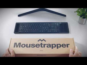 Ergonomisk Mus, Mousetrapper Prime Svart, Bluetooth 4.1
