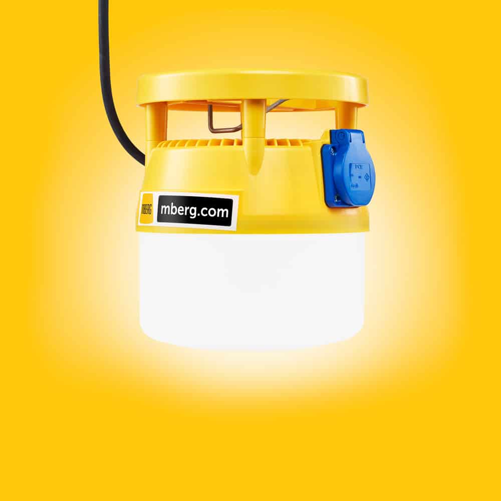 LED byggeplassarmatur 230V, MBerg® 2.0