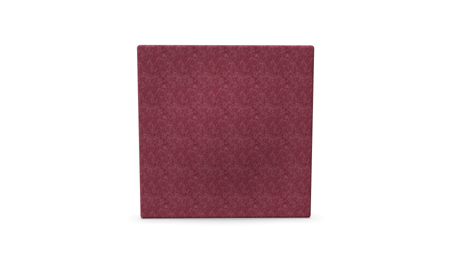 plainpanel väggabsorbent i färg ljusröd, cherry