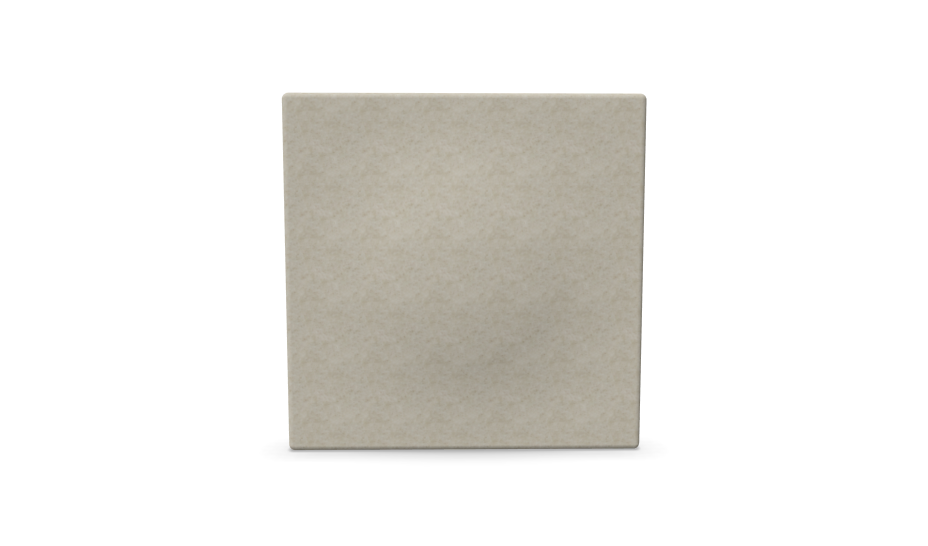 plainpanel väggabsorbent i färg vit